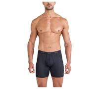Saxx Underwear Co. Quest Herren-Boxershorts, schnelltrocknend, Netzstoff, Schwarz, XX-Large