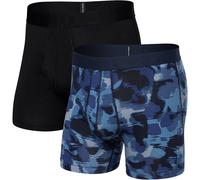 Saxx Underwear Herren Droptemp Cool 2er Pack Boxer (Größe S, blau)