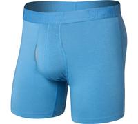 Saxx Underwear Herren Droptemp Cooling Brief Fly Boxer (Größe M, blau)
