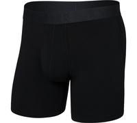 Saxx Underwear Herren Droptemp Cooling Brief Fly Boxer (Größe S, schwarz)