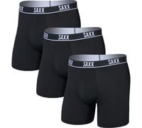 Saxx Underwear Herren Essential Performance 3er Pack Boxer (Größe M, schwarz)