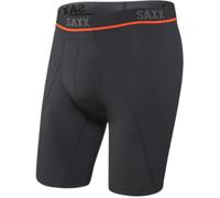 Saxx - Kinetic HD Long Leg - Kunstfaserunterwäsche, Gr. S, schwarz (Black)