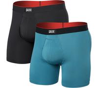 Saxx Underwear Herren Multi Sport Mesh 2er Pack Boxer (Größe S, blau)