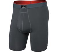 Saxx Underwear Herren Multi Sport Mesh Boxer (Größe S, grau)