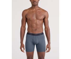 Saxx Underwear Herren Quest Quick-Dry Mesh Brief Fly Boxer (Größe S, grau)
