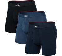 Saxx Underwear Vibe Xtra Brief Fly Boxershorts 3 Einheiten (Herstellerartikelnummer: SXPP3VX-DKD-XXL)
