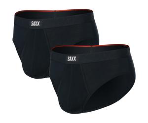 Saxx Underwear Herren Vibe Xtra Soft Comfort 2er Pack Unterhose (Größe S, schwarz)