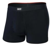 Saxx Underwear Herren Vibe Xtra Trunk Fly Boxer (Größe M, schwarz)