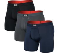 Saxx Underwear Multi-Sport Mesh 3er Pack Boxer Herren Kurze Unterhose blau Größe M Elastisch