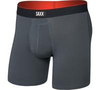 Saxx Boxershorts Multi-Sport Mesh Fly – Kunstfaser – Herren Gr. M Turbulence/BlackWB