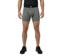Saxx Boxershorts Vibe Xtra Brief Fly Dunkelgrau Meliert Größe M