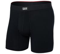 Saxx - Vibe Xtra Boxer Brief Fly - Kunstfaserunterwäsche, Gr. M, schwarz (Black)