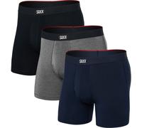 Saxx Underwear Vibe Xtra Brief Fly Boxershorts 3 Einheiten