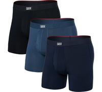 Saxx Underwear Vibe Xtra Brief Fly Boxershorts 3 Einheiten