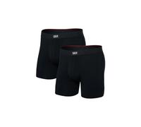Saxx Underwear Herren Vibe Xtra Fly 2er Pack Boxer (Größe XL, schwarz)