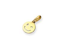 Sayers London 9K Gold Augenzwinkerndes Smiley Face Charm Anhänger