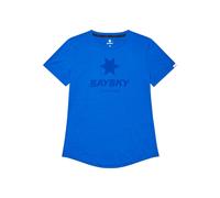 Saysky Damen Logo Combat Pro T-shirt blau M