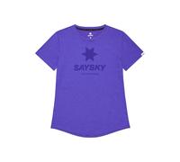 Saysky Damen Logo Combat Pro T-shirt lila XS