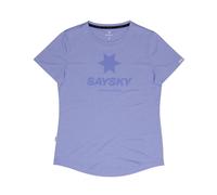 Saysky Damen Logo Combat T-Shirt lila M