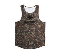 Saysky Herren Camo Combat Singlet M bunt