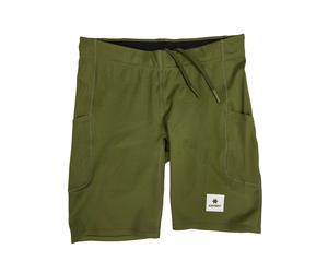 Saysky Herren Combat+ Short Tights 9" L grün