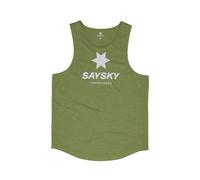 Saysky Herren Logo Combat Singlet M grün