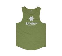 Saysky Herren Logo Combat Singlet S grün