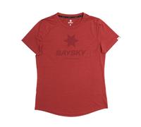 SAYSKY Logo Combat Pro T-shirt Damen S Rot