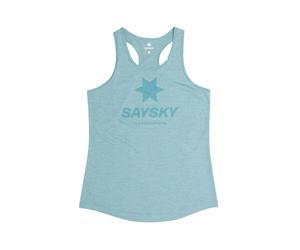 SayskyDamenLogo Combat Pro Singlet Lblau L blau