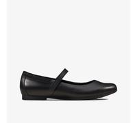 Scala Dawn Y Schwarze Lederschuhe EU 21 / UK 4.5