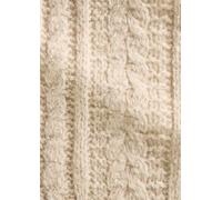 SCARF, KNITTED IN CABLE STITCH ONE_SIZE