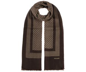 Scarf Wool Forest by Stetson braun One Size