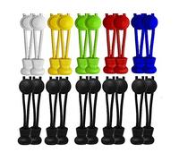 scarlet sport | Schnürsenkel »Premium«, 10 Paar Flex-Schnürsenkel, elastisch, mit Schnellverschluss & Schnellschnürsystem, passend für jeden Schuh, perfekter Halt, Menge: 20 Stück je 120 cm