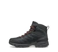 SCARPA Damen Moraine Polar GTX wasserdichte Gore-Tex isolierte Stiefel für Rucksackreisen & Wandern, Dark Anthracite/Coral, 38/38.5 EU