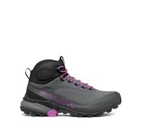 Scarpa Damen Ribelle Cross 2 GTX Stiefel - Leichter wasserdichter Gore-Tex Trailschuh zum Wandern & Trekking, Dunkelgrau/Violett, 9-9.5