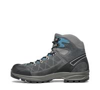 SCARPA Herren Kailash Trek GTX Wasserdichte Gore-Tex Leichte Stiefel für Rucksackreisen & Wandern, Shark Grey/Lake Blue, 47 EU