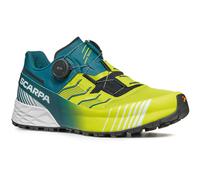 Scarpa - Ribelle Run Kalibra HT - Trailrunningschuhe, Gr. 44, grün/ deep lagoon (LimeGreen/DeepLagoon)