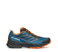 Scarpa M Rush 2 GTX Blau-Orange - Gore-Tex Komfortabler dynamischer Herren Gore-Tex Wanderschuh, Größe EU 45 - Farbe