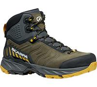 Scarpa M Rush TRK GTX Oliv - Gore-Tex Leichter komfortabler Herren Gore-Tex Wanderschuh, Größe EU 42 - Farbe Military