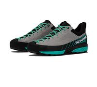 Scarpa Approach-Schuhe Mescalito Damen Grau/Tropical Green Größe 37,5 EU