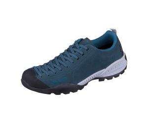 Scarpa Mojito GTX 32682G-0977 petrol Velour TEX für Herren, türkis, Größe 42 ½ EU