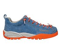 Scarpa Mojito Kid, Trailrunning-Schuhe für Kinder, Denim Blue- ORANGE NEON Spyder Kid II,