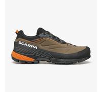 Scarpa Rapid XT GTX wasserdichte Zustiegsschuhe Herren mit Vibramsohle und Wildleder Obermaterial | Klettersteigschuhe Caribou - Rust orange EU 44.5