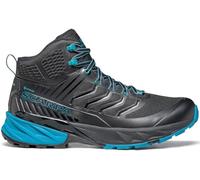 Scarpa Rush MID GTX, Traillaufschuhe, Black-Ottanio Gore-tex SHCM Free Dome,