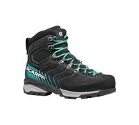 Scarpa - Trekking-Schuhe GORE-TEX - Mescalito Trek GTX Wmn Dark Anthracite Tropical für Damen aus Leder - Größe 40.5 - schwarz schwarz 40.5