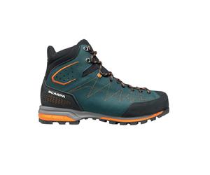 Scarpa - Trekking- und Bergsteigen-Schuhe - GORE-TEX® Herren - Zodiac Trek GTX - Zodiac Trek GTX Petrol Rust Orange für Herren aus Wolle - Blau 43.5