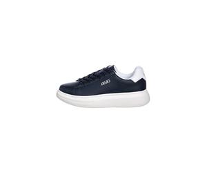 Scarpa uomo Liu-Jo sneakers Big 01 in pelle blu navy/ bianco US24LJ05 7B4027PX474S3342 41