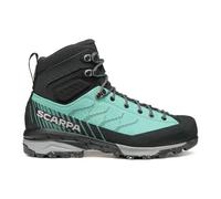 Scarpa W Mescalito TRK Planet GTX Grün-Schwarz - Gore-Tex Leichter atmungsaktiver Damen Gore-Tex Trekkingschuh, Größe
