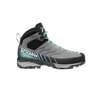 Scarpa - Wanderschuhe mit GORE-TEX® - Mescalito Trek 2 GTX W Midgray Aqua für Damen aus Leder - Größe 38.5 - Grau Grau 38.5