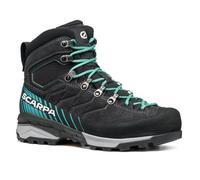SCARPA Women's MESCALITO TREK GTX Trekking Stiefel dunkel anthrazit/tropisch grün - schwarz Größe EU: 39